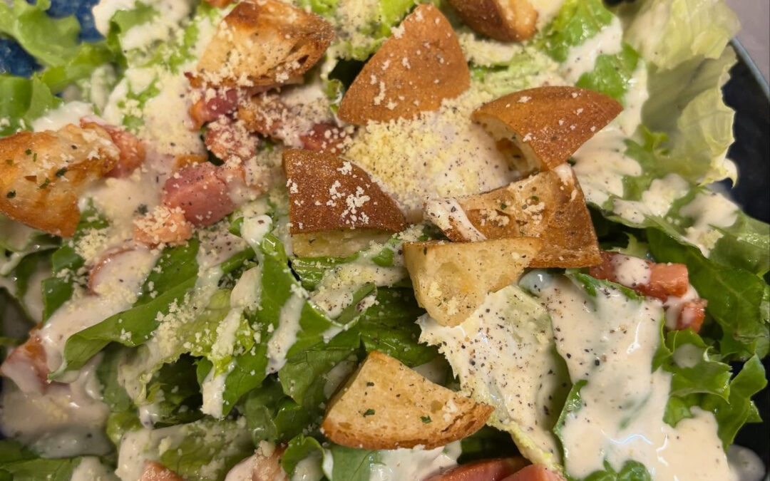 自家製シーザードレッシング！！を使用した